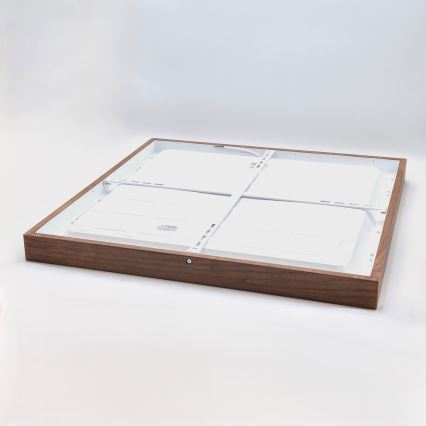 Brilagi - LED-Badezimmer-Deckenleuchte WOODY FRAME LED/50W/230V 60x60 cm IP44 Eiche/Kirsche