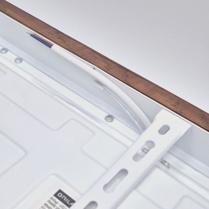 Brilagi - LED-Badezimmer-Deckenleuchte WOODY FRAME LED/50W/230V 60x60 cm IP44 Eiche/Kirsche