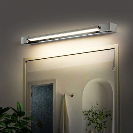 Brilagi - LED-Badspiegelleuchte AQUA LINE LED/18W/230V 60 cm IP44 glänzender Chrom CRI 90