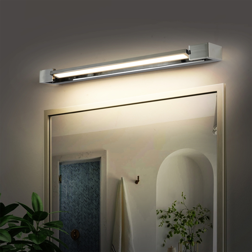 Brilagi - LED-Badspiegelleuchte AQUA LINE LED/18W/230V 60 cm IP44 glänzender Chrom CRI 90