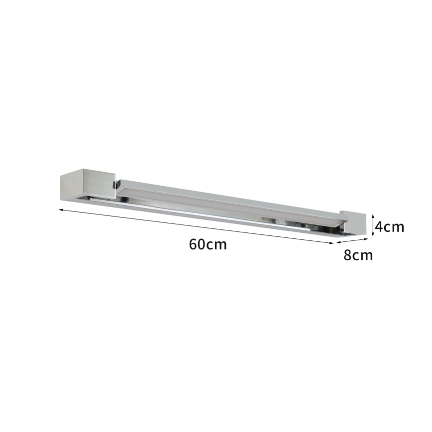 Brilagi - LED-Badspiegelleuchte AQUA LINE LED/18W/230V 60 cm IP44 glänzender Chrom CRI 90