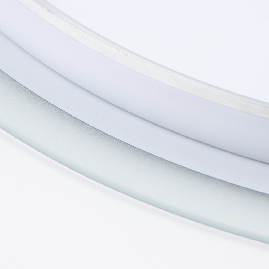 Brilagi - LED-Badezimmerspiegel BERNATE LED/19W/230V Ø 60 cm silber IP44 CRI 90 dimmbar + CCT