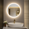 BRILAGI - LED-Badezimmerspiegel CUNEO LED/19W/230V Ø 60 cm IP44 CRI 90 dimmbar + CCT