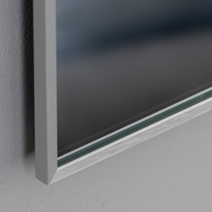 Brilagi - LED-Badezimmerspiegel DESIO LED/30W/230V 60x90 cm, silber, IP44, CRI 90, dimmbar + CCT
