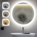 BRILAGI - LED-Badezimmerspiegel LUNA LED/19W/230V Ø 60 cm IP44 CRI 90 dimmbar + CCT