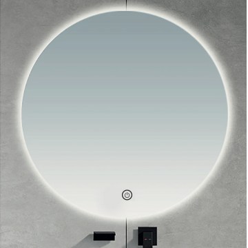 Brilagi - LED-Badezimmerspiegel LUNA LED/26W/230V Durchmesser 80 cm IP44 CRI 90 dimmbar + CCT