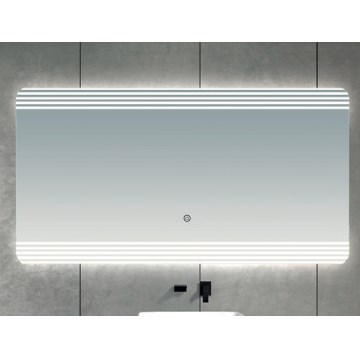 Brilagi - LED Badezimmerspiegel MELZO LED/28W/230V 60x80 cm IP44 CRI 90 dimmbar + CCT