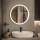 Brilagi - LED-Badezimmerspiegel TORINO LED/19W/230V Ø 60 cm silber IP44 CRI 90 dimmbar + CCT