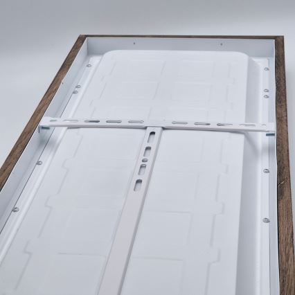 Brilagi - LED Badezimmer-Deckenleuchte WOODY FRAME LED/40W/230V 120x30 cm IP44 Eiche Nussbaum