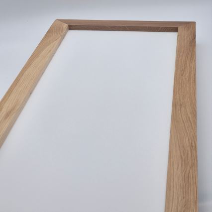 Brilagi - LED Badezimmer-Deckenleuchte WOODY FRAME LED/50W/230V 120x30 cm IP44 Eiche