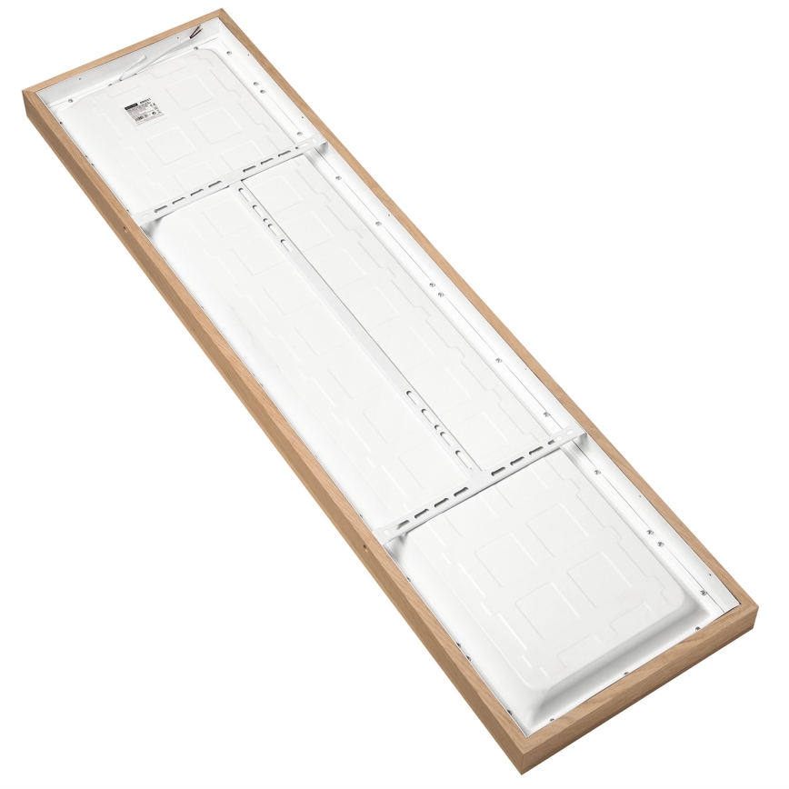 Brilagi - LED Badezimmer-Deckenleuchte WOODY FRAME LED/50W/230V 120x30 cm IP44 Eiche