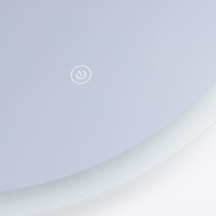 Brilagi - LED-Badezimmerspiegel CUNEO LED/19W/230V Ø 60 cm IP44 CRI 90 dimmbar + CCT