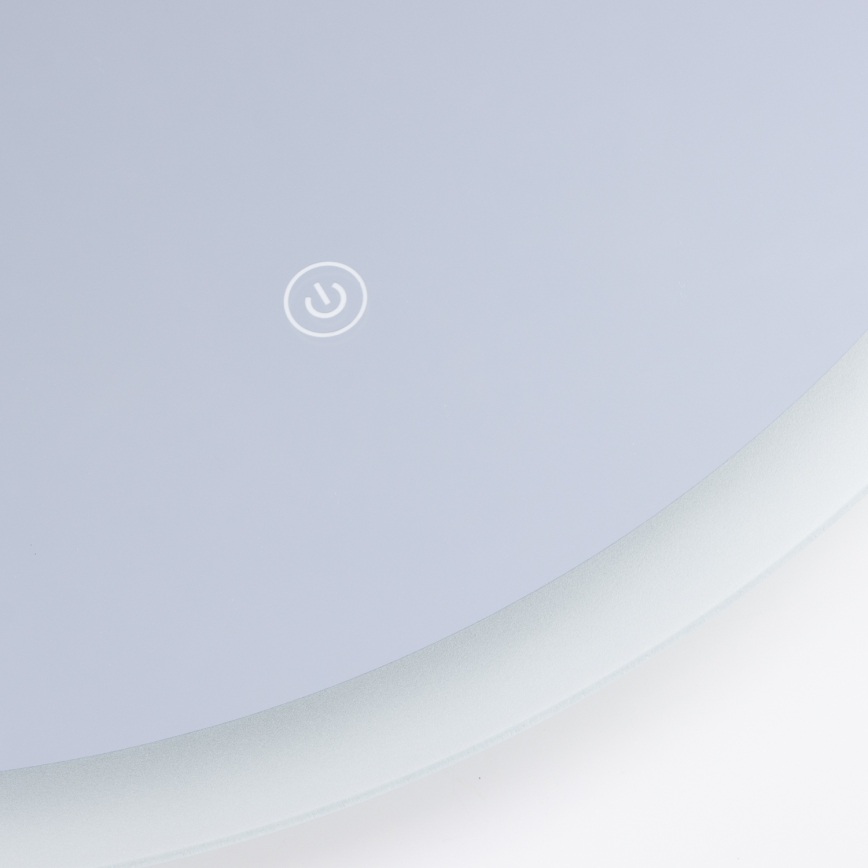 Brilagi - LED-Badezimmerspiegel CUNEO LED/19W/230V Ø 60 cm IP44 CRI 90 dimmbar + CCT