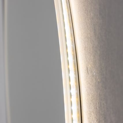 Brilagi - LED-Badezimmerspiegel CUNEO LED/19W/230V Ø 60 cm IP44 CRI 90 dimmbar + CCT