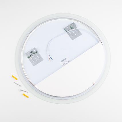 Brilagi - LED-Badezimmerspiegel CUNEO LED/19W/230V Ø 60 cm IP44 CRI 90 dimmbar + CCT