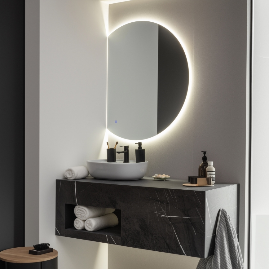 BRILAGI - LED Badezimmerspiegel MEZZO LED/25W/230V 100x80 cm IP44 CRI 90 dimmbar + CCT