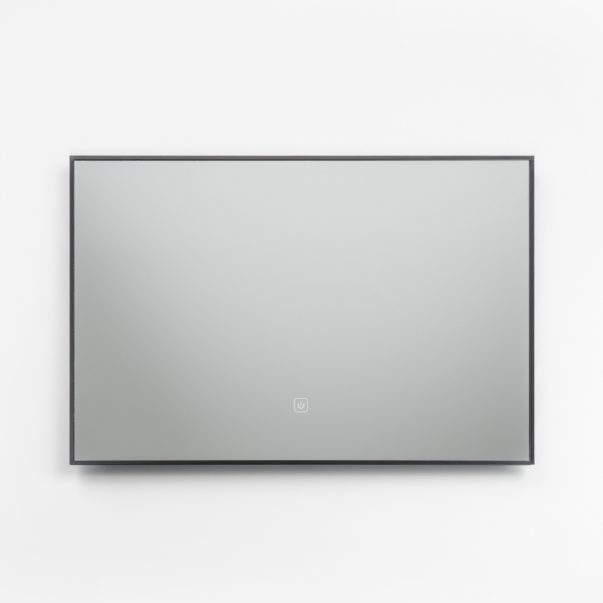 Brilagi - LED-Badspiegel SUELLO LED/20W/230V 40x60 cm schwarz IP44 CRI 90 dimmbar + CCT