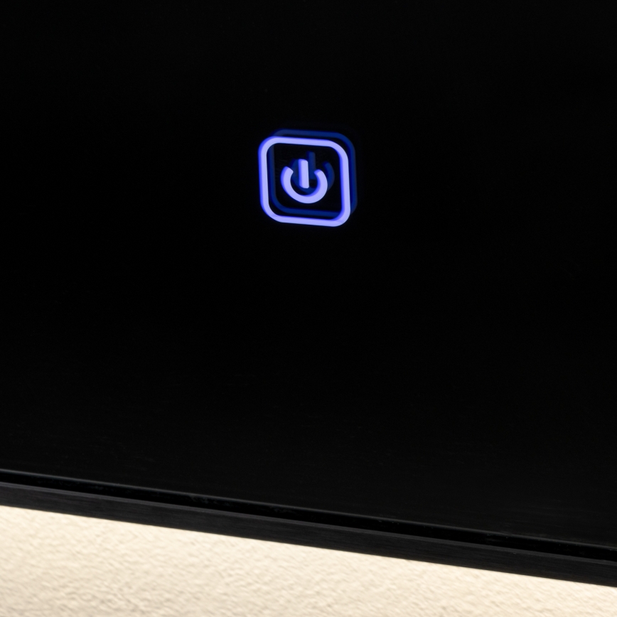 Brilagi - LED-Badspiegel SUELLO LED/20W/230V 40x60 cm schwarz IP44 CRI 90 dimmbar + CCT