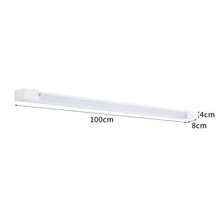 BRILAGI - LED-Beleuchtung für Badezimmerspiegel AQUA LINE LED/28W/230V 100 cm IP44 weiß CRI 90