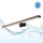 Brilagi - LED-Badspiegelbeleuchtung WOODY MIRROR 3-in-1 LED/15W/230V 80 cm IP44 schwarz/Eiche Nussbaum