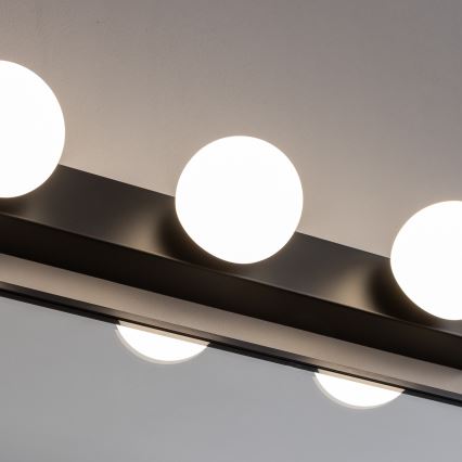 Brilagi - LED-Spiegelleuchte für Badezimmer HOLLYWOOD 3xLED/3W/230V 39 cm IP44 schwarz