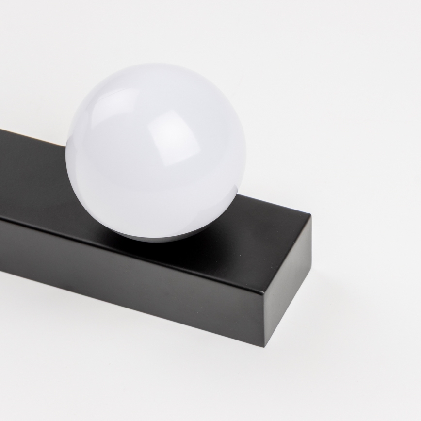 Brilagi - LED-Spiegelleuchte für Badezimmer HOLLYWOOD 3xLED/3W/230V 39 cm IP44 schwarz