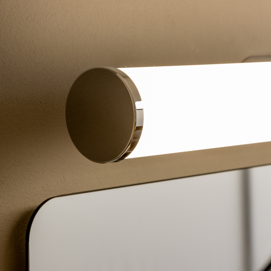 Brilagi - LED-Spiegelleuchte TUBE, 15 W, 230 V, 3000/4000/6500 K, IP44, glänzender Chrom