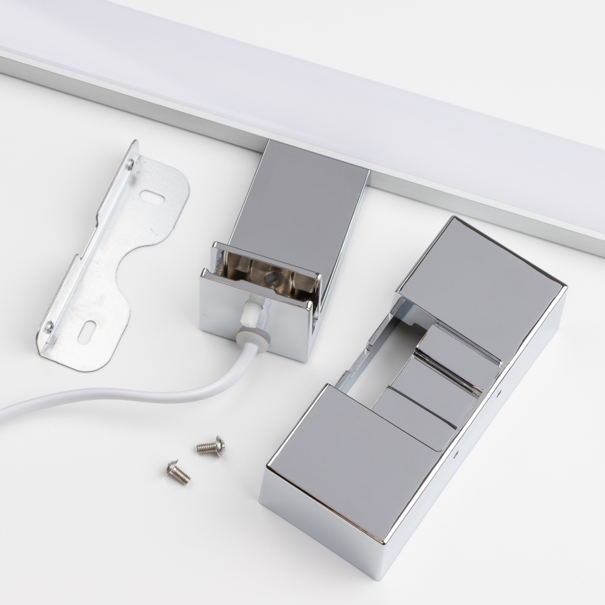 Brilagi - LED-Spiegelleuchte für Badezimmer 3-in-1 VESTRA LED/12W/230V 60 cm IP44 glänzender Chrom