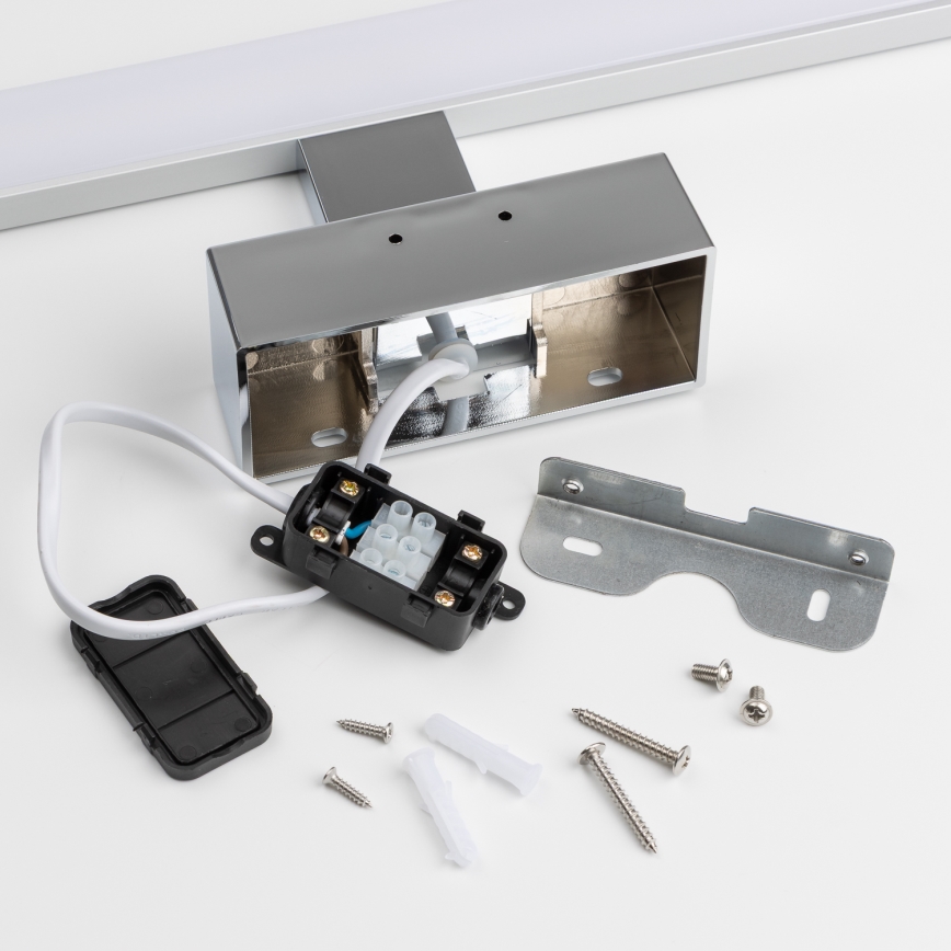 Brilagi - LED-Spiegelleuchte für Badezimmer 3in1 VESTRA LED/8W/230V 40 cm IP44 glänzender Chrom