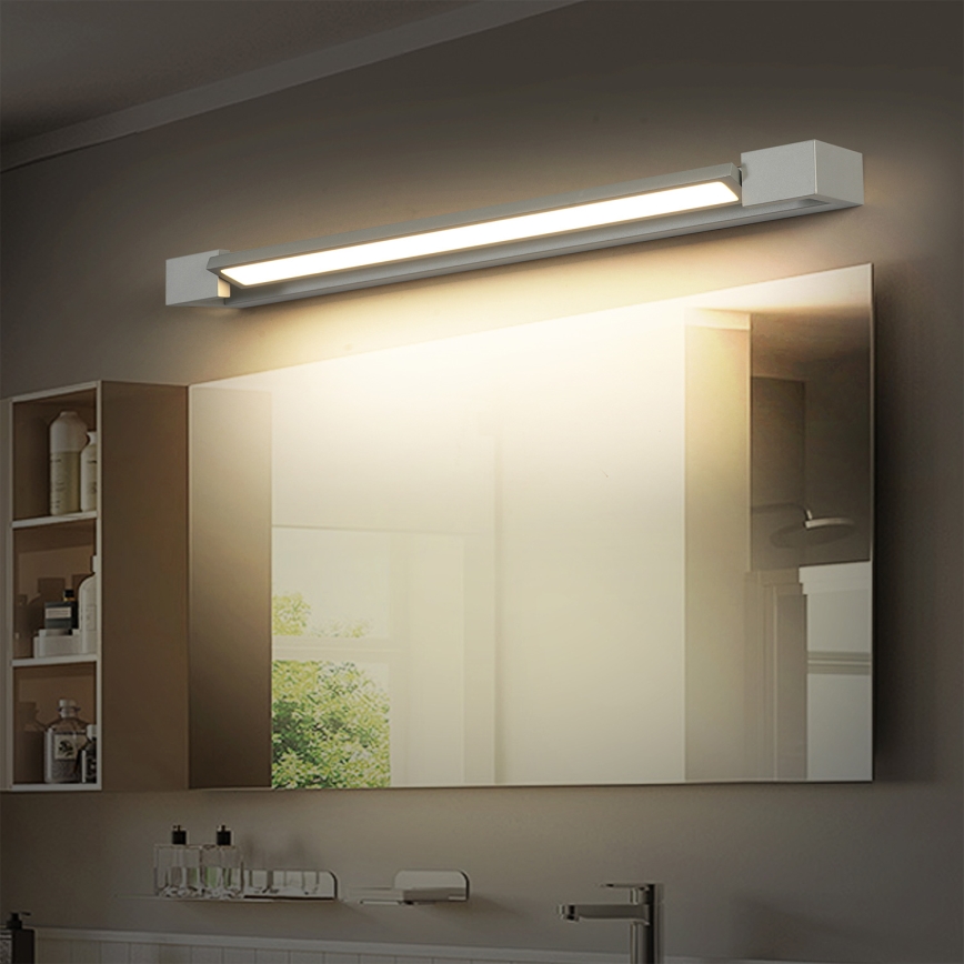 Brilagi - LED-Beleuchtung für Badezimmerspiegel AQUA LINE LED/18W/230V 60 cm IP44 mattchrom CRI 90