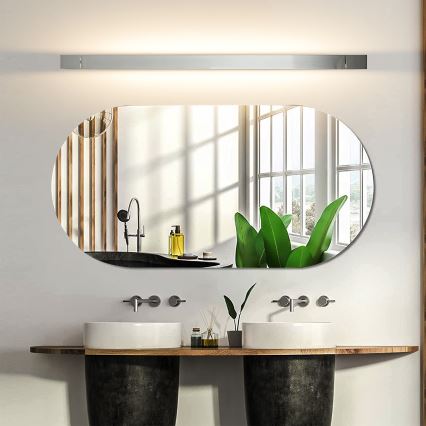 Brilagi - LED-Badspiegelleuchte AQUA LINE LED/24W/230V 90 cm IP44 Hochglanzchrom CRI 90