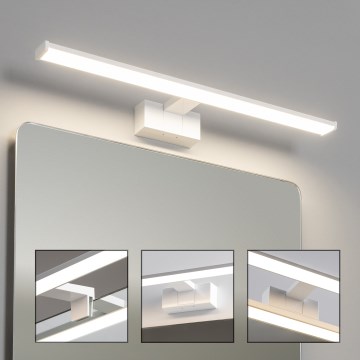Brilagi - LED-Beleuchtung für Badezimmerspiegel 3‑in‑1 VESTRA LED/12W/230V 60 cm IP44 weiß