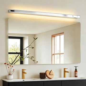 BRILAGI - LED-Beleuchtung für Badezimmerspiegel AQUA LINE LED/36W/230V 120 cm IP44 glänzender Chrom CRI 90