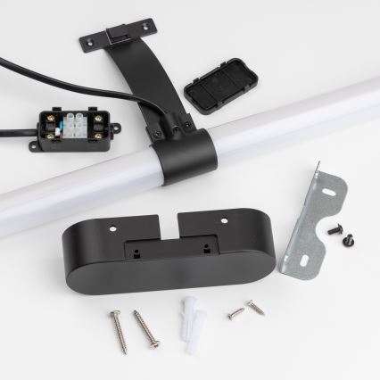 Brilagi - LED-Badspiegelbeleuchtung 2-in-1 TUBEO LED/8W/230V 60 cm IP44 schwarz