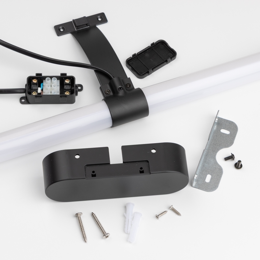 Brilagi - LED-Badspiegelbeleuchtung 2-in-1 TUBEO LED/8W/230V 60 cm IP44 schwarz