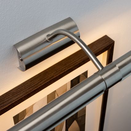 Brilagi - LED-Bilderleuchte DANAE 2xE14/4W/230V 3000K matt Chrom