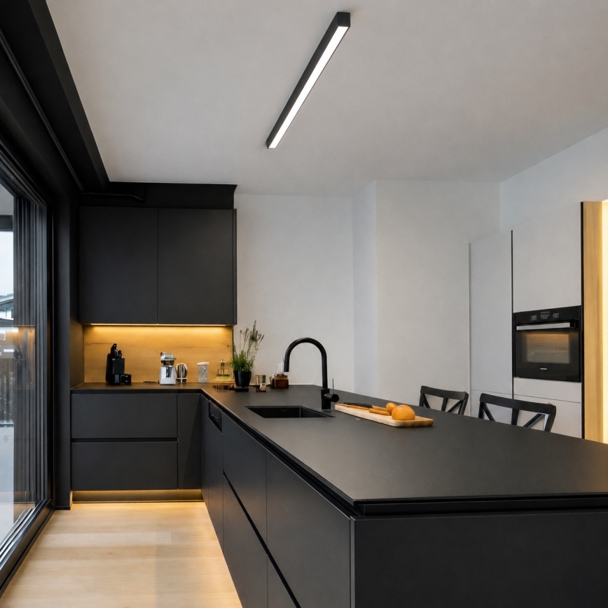 Brilagi - LED Deckenanbau- und Pendelleuchte SYNODICO LED/30W/230V 4000K Anthrazit