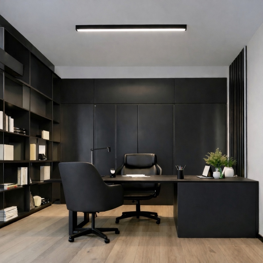 Brilagi - LED-Deckenleuchte (Aufbau- oder Pendelmontage) SYNODICO LED/30W/230V 4000K schwarz
