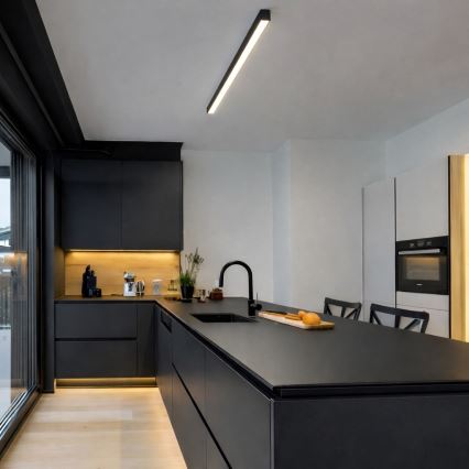 Brilagi - LED-Deckenleuchte (Aufbau- oder Pendelmontage) SYNODICO LED/30W/230V 4000K schwarz