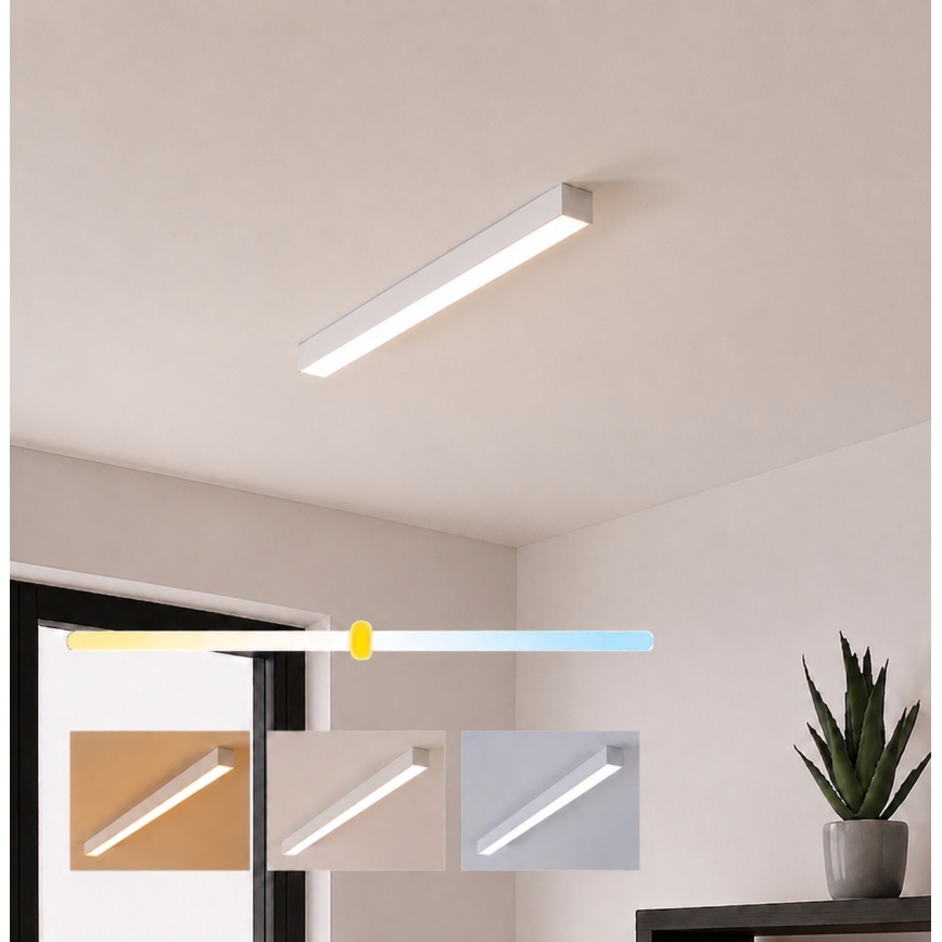 Brilagi - Aufgesetzte LED-Deckenleuchte FULLDAY LED/10/15/20W/230V 2700/4000/6000K 60 cm weiß
