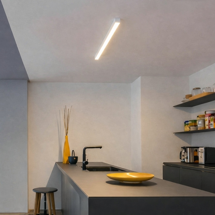 Brilagi - Aufgesetzte LED-Deckenleuchte FULLDAY LED/10/15/20W/230V 2700/4000/6000K 60 cm weiß