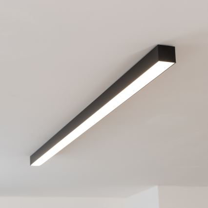 Brilagi - LED-Deckenaufbauleuchte FULLDAY LED/20/30/40W/230V 2700/4000/6000K 120 cm UGR19 schwarz