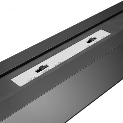 Brilagi - LED-Deckenaufbauleuchte FULLDAY LED/20/30/40W/230V 2700/4000/6000K 120 cm UGR19 schwarz