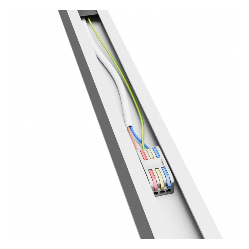 Brilagi - LED aufgesetzte Deckenleuchte FULLDAY LED/20/30/40W/230V 2700/4000/6000K 120 cm UGR19 weiß