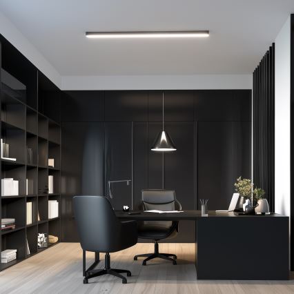 Brilagi - LED-Deckenleuchte zur Aufputzmontage FULLDAY LED/30/40/50W/230V 2700/4000/6000K 150 cm UGR19 schwarz