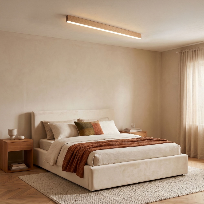 BRILAGI - LED Deckenaufbauleuchte GARDALINE LED/108W/230V 120 cm Eiche