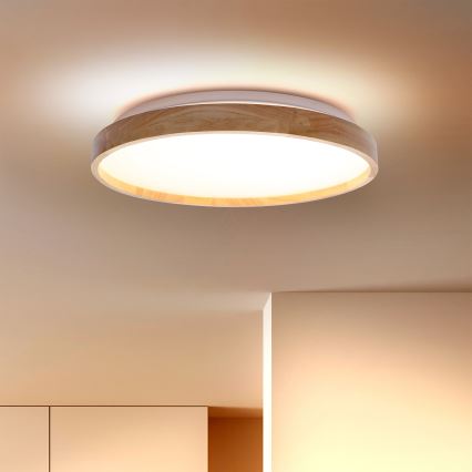 Brilagi - LED-Deckenleuchte ALSON LED/24W/230V Eiche