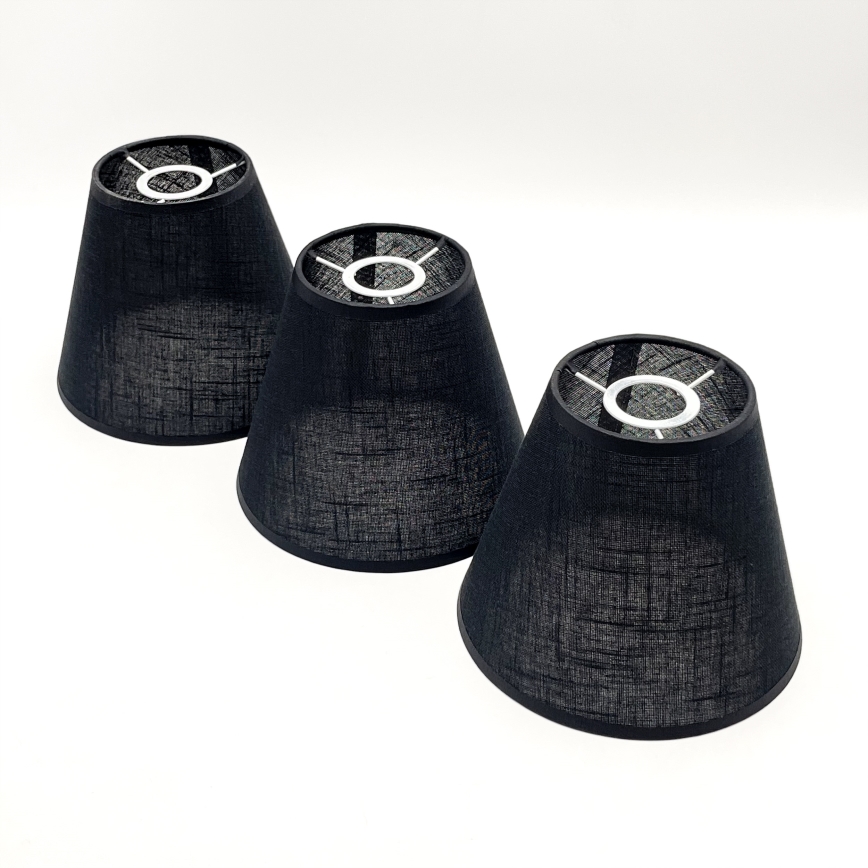 Brilagi - LED Deckenleuchte ANTHONY 3xE14/40W/230V Eiche Nussbaum/Schwarz