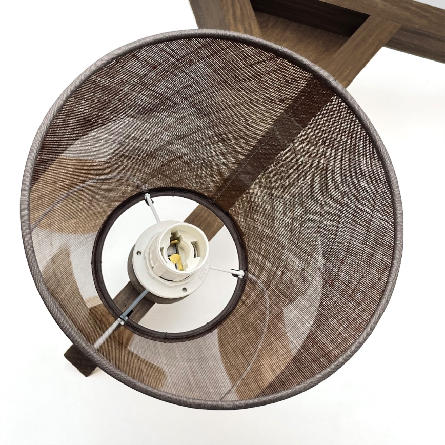 Brilagi - LED Deckenleuchte ANTHONY 3xE14/40W/230V Eiche Nussbaum