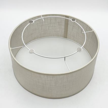 Brilagi - LED Deckenleuchte BELLADONNA 1xE27/15W/230V d 30 cm cremefarben/Eiche